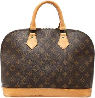 Louis Vuitton Pre-owned Handbags, female, Brown, Size: ONE SIZE Pre-owned Alma PM