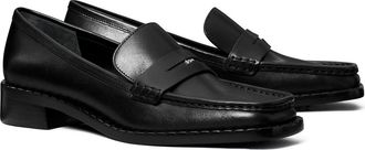 Tory Burch Square Toe Loafer in Perfect Black at Nordstrom, Size 10.5