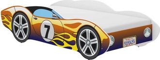 OEM Cama Infantil Coche Corvetta 140x70 Kameleon