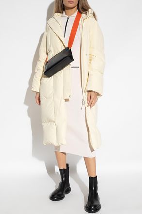 Jil Sander Hoodie Dress, Womens, Cream
