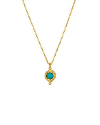 Ottoman Hands Birthstone Pendant Necklace in December at Nordstrom