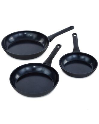 Berghoff Berghoff Dina Helix 3Pc Nonstick Ceramic Fry Pan Set