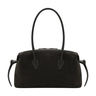 Yuzefi Dames, Tassen, Bruin, Maat: ONE Size Su&egrave;de