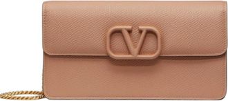 Valentino Garavani Pink VLogo Small Crossbody Bag