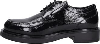 Emanuelle Vee Platte schoenen Zwart - Dames - Veterschoenen - Zwart - 41 EU - Schoenen