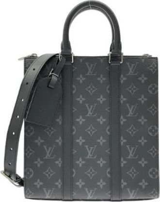 Louis Vuitton Pre-owned Sac Plat Cross Monogram Eclipse Schoudertas - Dames - Vintage Shopper - Zwart - ONE Size - Vintage