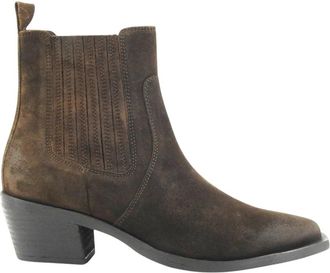 Frau Chelsea Boots - Dames - Chelseaboots - Bruin - 36 EU - Leer - Schoenen