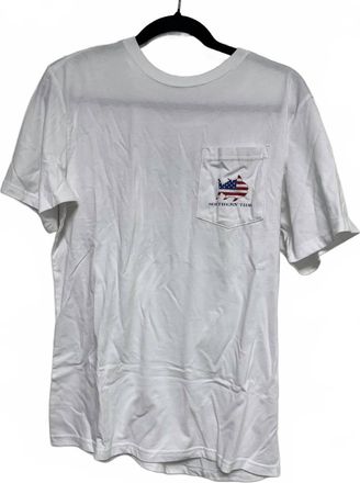 Southern Tide Mens Short Sleeve T-Shirt In White