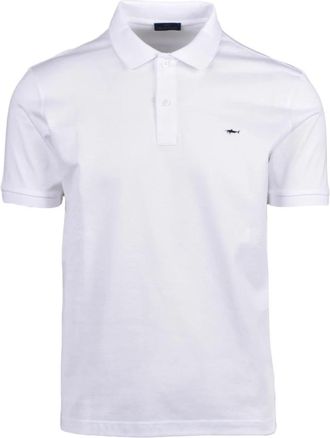 Paul & Shark Polo - Heren - Polos - Wit - M - Katoen - Tops