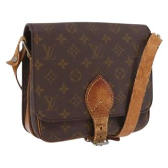 Louis Vuitton Pre-owned Cross Body Bags, female, Brown, Size: ONE SIZE Pre-owned Vintage Monogram Shoulder Bag