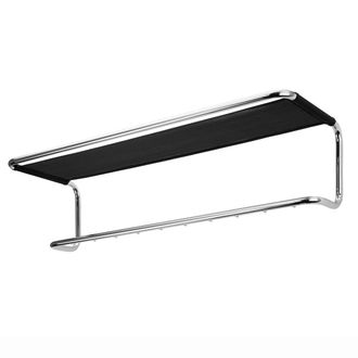 Thonet S 1520 Wandgarderobe, schwarz