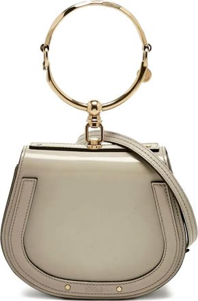 Chlo&eacute; small Nile leather tote bag - Neutrals