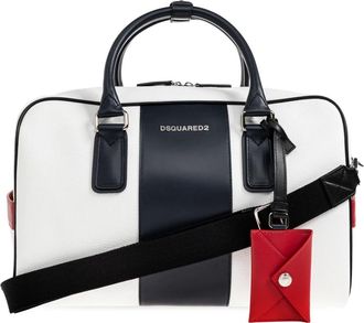 Dsquared2 Weekend Bags, male, White, Size: ONE SIZE Holdall Bag