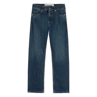 Jil Sander Straight Fit Jeans, male, Blue, W32, Regular Denim Trousers