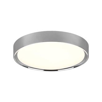 Trio Leuchten Trio Lighting - Plaf&oacute;n Redondo Clarimo Led Regulable Cromo Ip44 &Oslash;33 Cm
