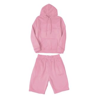 Generic Sweatshirt and Shorts Set Men, Mens Tracksuit 2 Piece Hooded Shirt Men Casual Sports Hoodie Shorts Set Lace-Up Pullover Sweatshirt Mens Fashion Casual