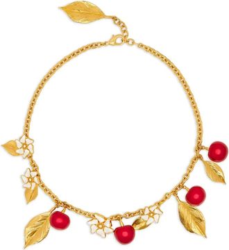 Oscar De La Renta Collana Cherry - Oro