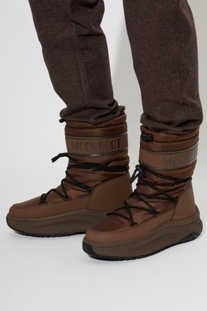Moon Boot MB MOON247 POLAR WP Snow Boots, Mens, Brown