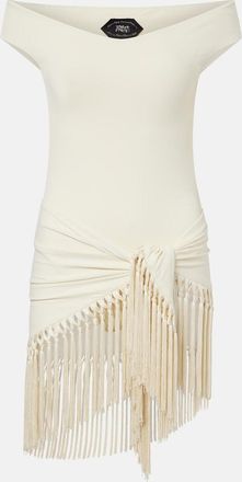Taller Marmo Romy fringed swimsuit and beach cover-up set