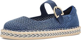 Rothy's The Espadrille Mary Jane Womens Flat Shoes Blue Breeze : 10.5 M, Polyester