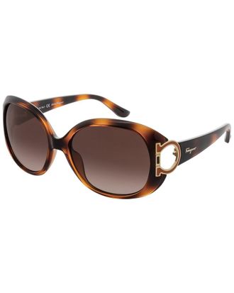 Ferragamo Womens Sf668s 57Mm Sunglasses