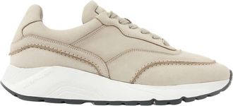 VIA VAI Owen Jimmy - Heren - Sneakers - Beige - 44 EU - Leer - Schoenen