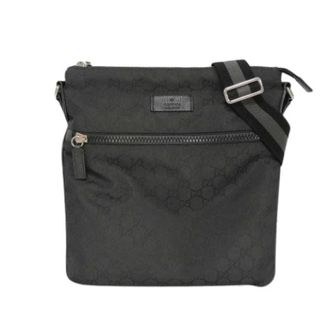Gucci Pre-owned Cross Body Bags, male, Black, Size: ONE SIZE Pre-owned Messenger Bag