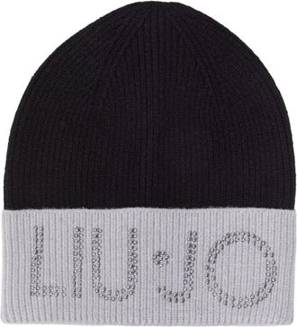 Liu Jo Stijlvolle Muts - Dames - Hoeden - Zwart - ONE Size - Accessoires