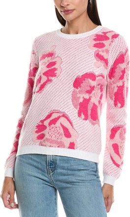 Tyler Böe Tyler Böe Rose Birdseye Mohair & Wool-Blend Sweater
