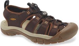 Keen Newport H2 Sandal in Java/Golden Yellow at Nordstrom Rack, Size 11.5