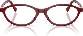 Miu Miu MU 09Xv Optisch Montuur - Dames - Brillen - Rood - 53 MM - Accessoires
