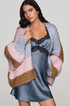 Hope Macaulay Noa Wool Chunky Knit Cardigan