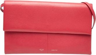 Celine Pre-owned Cross Body Bags, female, Red, Size: ONE SIZE Pre-owned Vintage Cross Body Bag