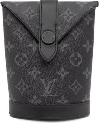 Louis Vuitton Pre-owned Envelope Pouch - Dames - Vintage Tas - Zwart - ONE Size - Leer - Vintage