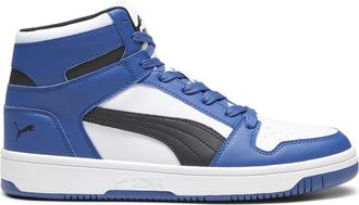 Puma Mens Rebound Layup Sneaker, Puma White/Puma Black/Clyde Royal, 7 UK