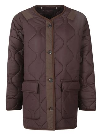 Frankie Shop Teddy quilted jacket - Brown