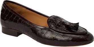 J.McLaughlin J.Mclaughlin Cecily Croc-Embossed Leather Loafer