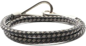 Hermès 2010s Jumbo knitted bracelet - Grey