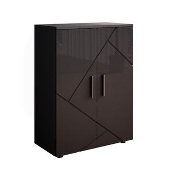Vicco Armario Mediano Irma, Antracita Alto Brillo, 60 X 81 Cm