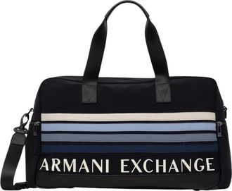 A|X Armani Exchange Sportieve Weekendtas van Verfijnd Materiaal - Heren - Weekendtassen - Veelkleurig - ONE Size - Nylon - Tassen