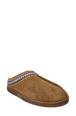 GaaHuu Tape Faux Shearling Lined Slipper in Tan at Nordstrom Rack, Size Medium