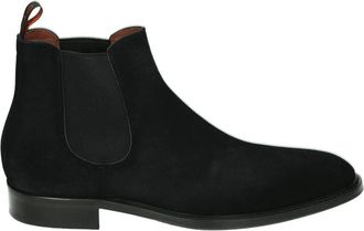 Greve Blauwe Su&egrave;de Business Mid Herenschoenen - Heren - Chelseaboots - Blauw - 41 EU - Su&egrave;de - Schoenen