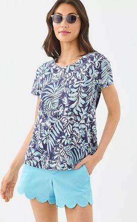 Lilly Pulitzer Etta Scoop Neck Top