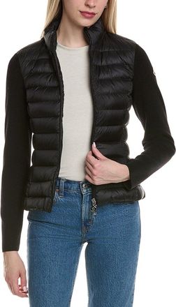 Moncler Tricot Wool & Cashmere-Blend Cardigan