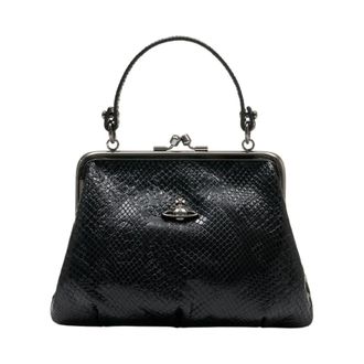 Vivienne Westwood Handbags, female, Black, Size: ONE SIZE Granny Frame Purse