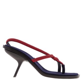 Ferragamo Ferragamo Fleur 85 Embellished Sandals, Size 9 C
