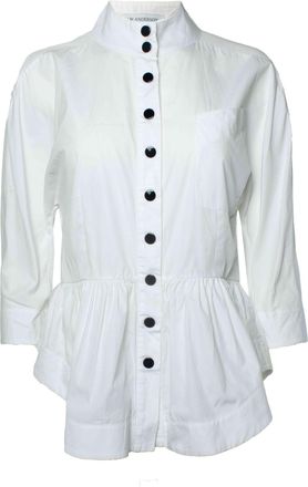 J.W.Anderson Womens J.W. White poplin shirt Cotton - One Size