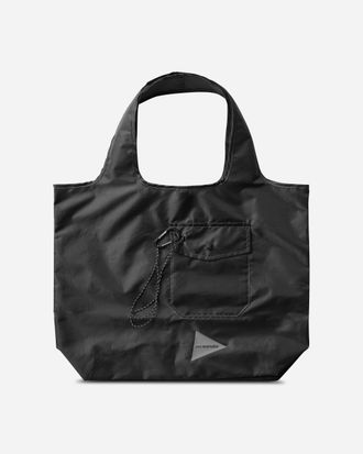 And Wander Crispy Rip Grocery Pocket Bag Black