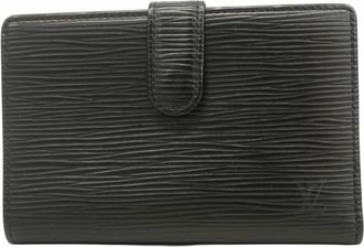 Louis Vuitton Noir Wallet (Bi-Fold) (Pre-Owned)