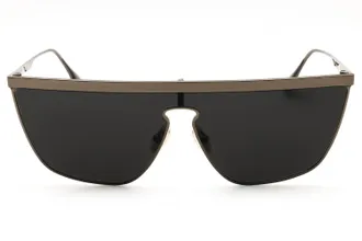 Victoria Beckham VB245S Shield Metal Frame Sunglasses - Silver